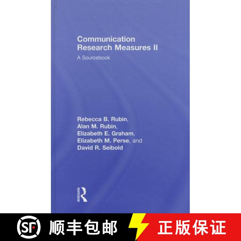 【3-4周达】Communication Research Measures II: A Sourcebook [9780805851328]