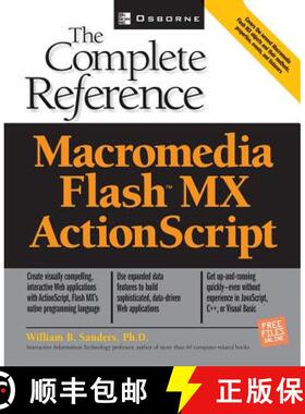 【3-4周达】Macromedia Flash MX ActionScript: The Complete Reference [9780072226430]