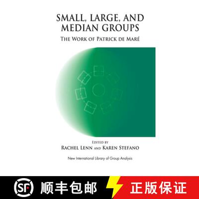 【3-4周达】Small, Large, and Median Groups: The Work of Patrick de Maré [9780367100902]