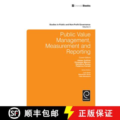 【3-4周达】精装 Public Value Management, Measurement and Reporting [9781784410117]