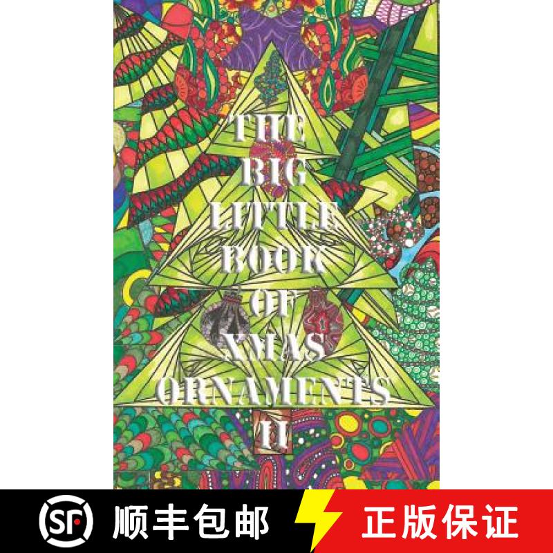 【3-4周达】The Big Little Book of Xmas Ornaments 2: Christmas coloring fun for all ! [9788793385771]