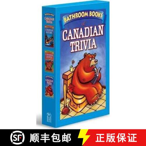 【3-4周达】Canadian Trivia Box Set: Bathroom Book of Canadian Trivia, Bathroom Book of Canadian Quote... [9781897278055]