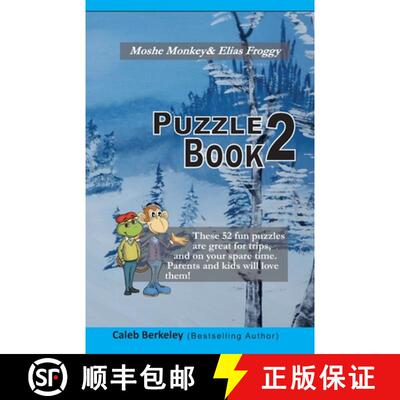 【3-4周达】Moshe Monkey and Elias Froggy: Puzzle Book 2 [9781989612002]