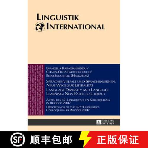 【3-4周达】精装 Sprachenvielfalt und Sprachenlernen: Neue Wege zur Literalitaet / Language Diversity ... [9783631643020]
