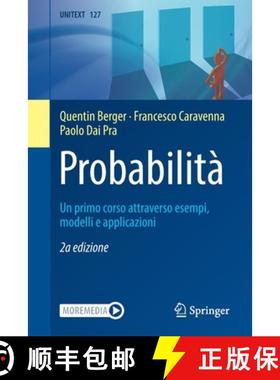 【3-4周达】Probabilità: Un Primo Corso Attraverso Esempi, Modelli E Applicazioni [9788847040052]