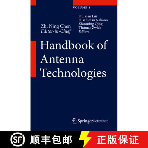 【3-4周达】Handbook of Antenna Technologies [9789814560436]