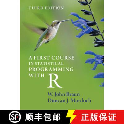 【3-4周达】A First Course in Statistical Programming with R [9781108995146]