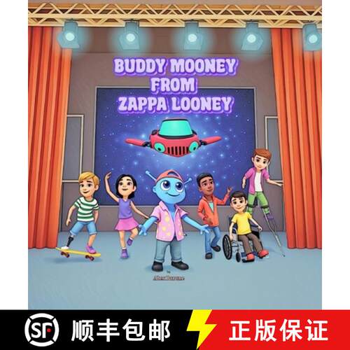 【3-4周达】精装 Buddy Mooney from Zappa Looney [9798330313570]