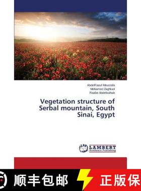 预订 Vegetation structure of Serbal mountain, South Sinai, Egypt [9783659777004]