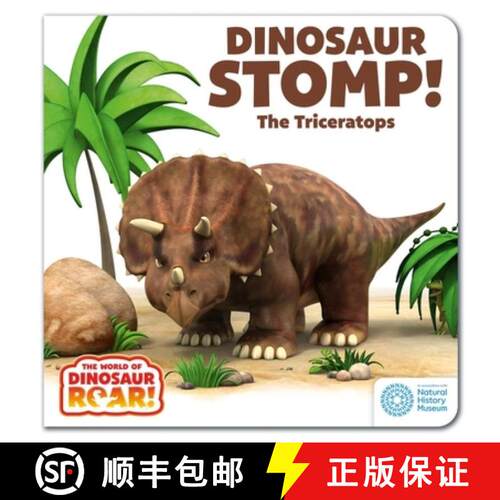 【3-4周达】World of Dinosaur Roar!: Dinosaur Stomp! The Triceratops: Book 4: Book 4 [9781408372722]