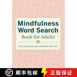 【3-4周达】Mindfulness Word Search Book for Adults [9781638077565]