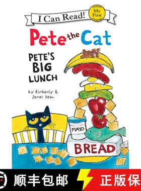 预订 Pete the Cat: Pete's Big Lunch [9781098255053]