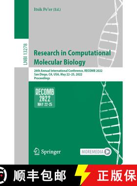 【3-4周达】Research in Computational Molecular Biology : 26th Annual International Conference, RECOMB... [9783031047480]