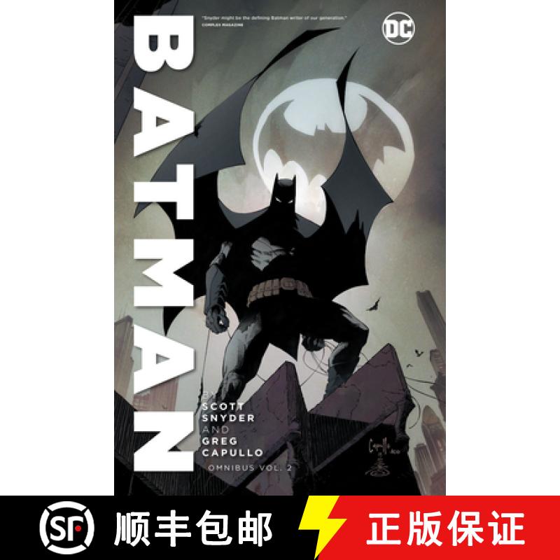 【3-4周达】Batman by Scott Snyder & Greg Capullo Omnibus Vol. 2 [9781779513267]