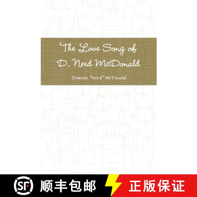 【2-3周达】The Love Song of D. Nerd McDonald [9781312992740]