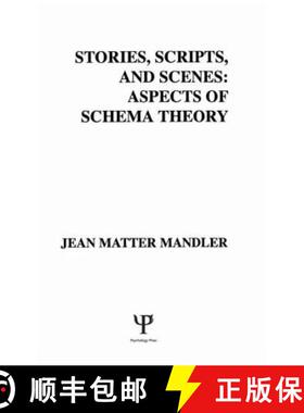 【3-4周达】Stories, Scripts, and Scenes: Aspects of Schema Theory [9780898594461]