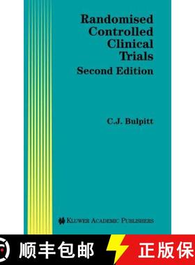 【3-4周达】Randomised Controlled Clinical Trials [9780792342571]