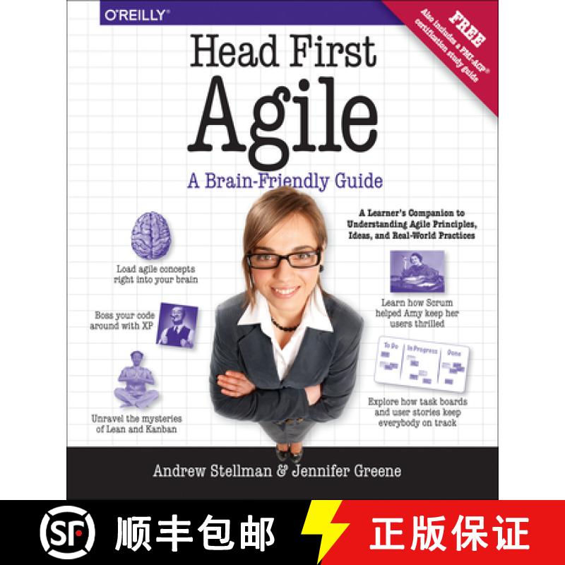 【2-3周达】Head First Agile: A Brain-Friendly Guide to Agile Principles, Ideas, and Real-World Practices [9781449314330]