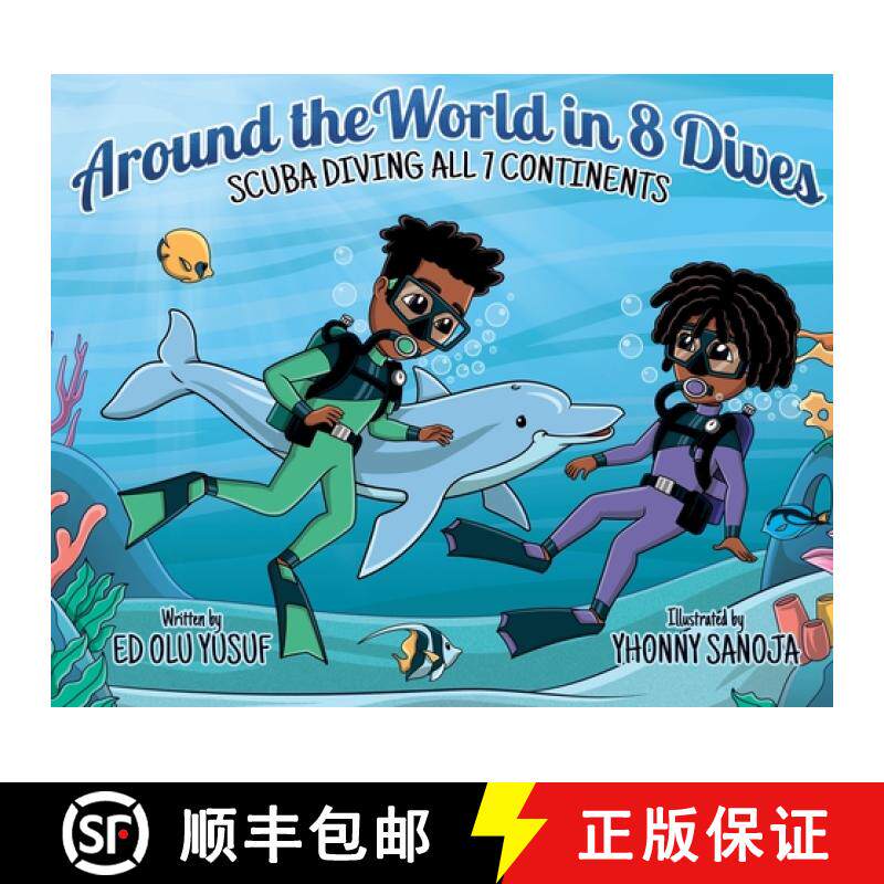 【3-4周达】Around the World in 8 Dives: Scuba Diving all 7 Continents [9781957092744]
