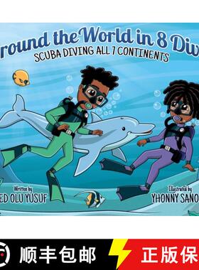 【3-4周达】Around the World in 8 Dives: Scuba Diving all 7 Continents [9781957092744]