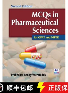 【3-4周达】MCQs in Pharmaceutical Sciences for GPAT and NIPER [9789388305976]