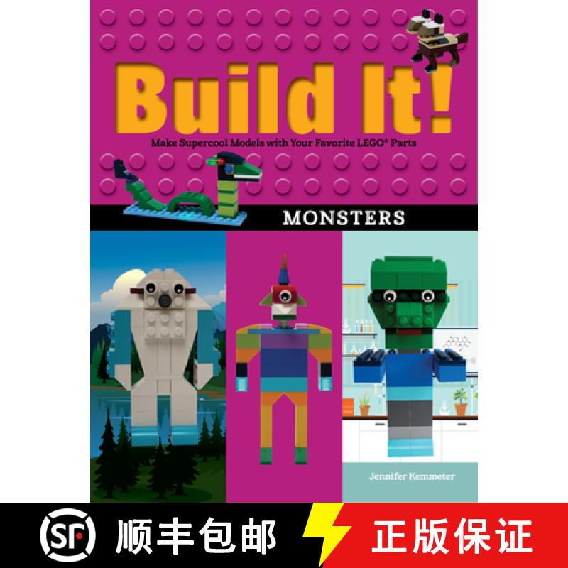【3-4周达】Build It! Monsters: Make Supercool Models with Your Favorite LEGO (R) Parts [9781513262086]
