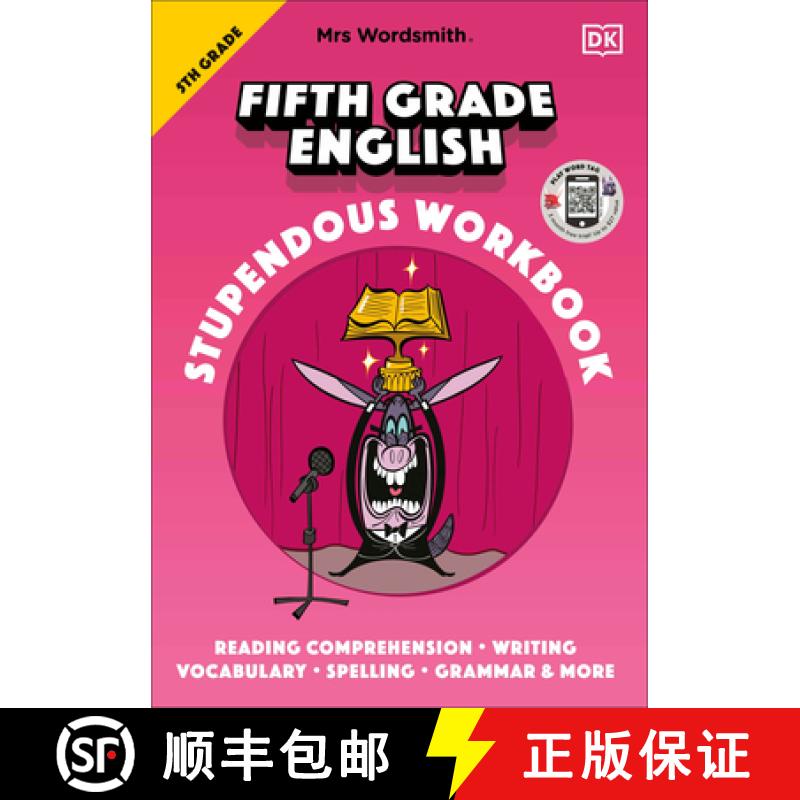【3-4周达】Mrs Wordsmith 5th Grade English Stupendous Workbook,: With 3 Months Free Access to Word Ta... [9780744057003]