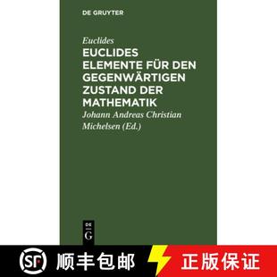 Der Euclides Gegenwärtigen 预订 Mathematik 9783112683552 Für Abtheilung Elemente Den Erste Zustand