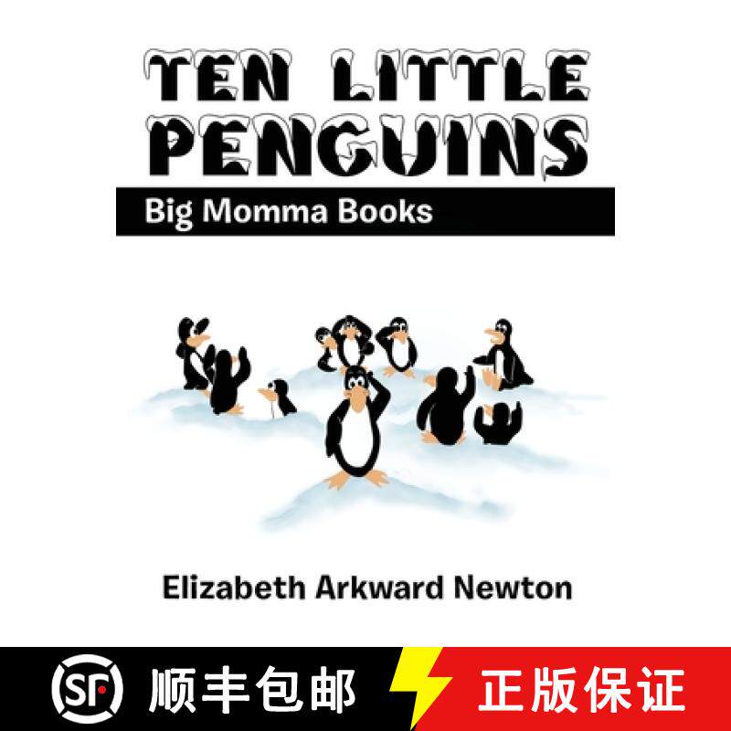 【3-4周达】Ten Little Penguins: Big Momma Books [9781964810034]