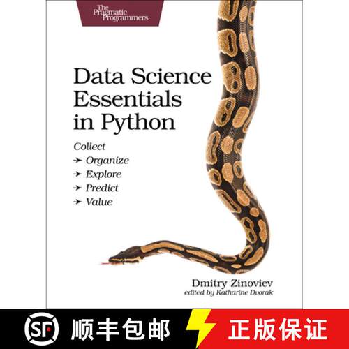 【3-4周达】Data Science Essentials in Python : Collect - Organize - Explore - Predict - Value [9781680501841]
