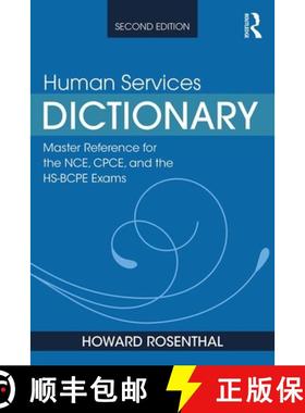 【3-4周达】Human Services Dictionary: Master Reference for the NCE, CPCE, and the HS-BCPE Exams, 2nd ed [9781138612679]