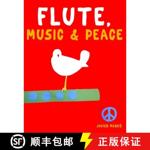 【3-4周达】Flute, Music & Peace: 10 Easy Themes for Flute Beginner Book [9789974938526]