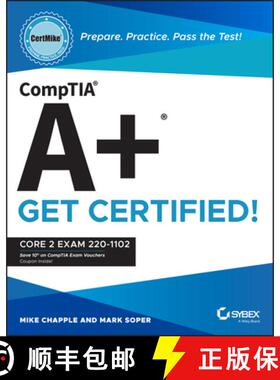 【3-4周达】CompTIA A+ CertMike: Prepare. Practice. Pass the T est! Get Certified! Core 2 Exam 220-110... [9781119898122]
