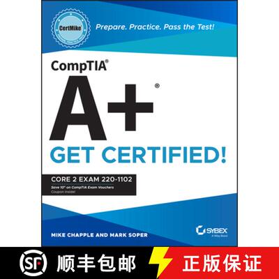 【3-4周达】CompTIA A+ CertMike: Prepare. Practice. Pass the T est! Get Certified! Core 2 Exam 220-110... [9781119898122]