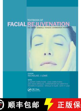 【3-4周达】Textbook of Facial Rejuvenation: The Art of Minimally Invasive Combination Therapy [9780367396008]
