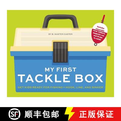 【3-4周达】精装 My First Tackle Box (with Fishing Rod, Lures, Hooks, Line, and More!): Get Kids to Fa... [9781646432196]