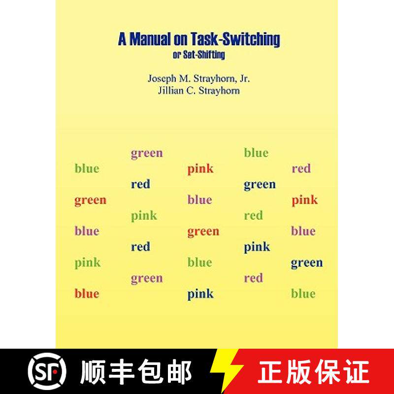 【3-4周达】Manual on Task-Switching or Set-Shifting [9781931773133]