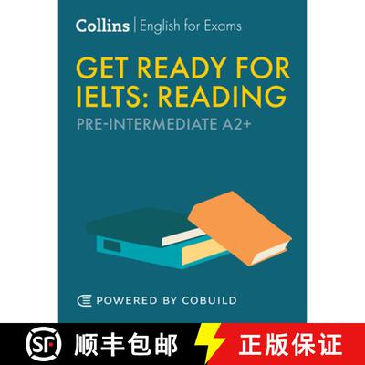 【3-4周达】Get Ready for Ielts Reading: Ielts 4+ (A2+) [9780008765439]