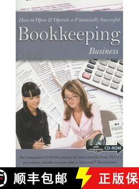 【3-4周达】How to Open & Operate a Financially Successful Bookkeeping Business [With CDROM] [9781601382771]