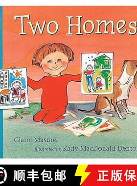 【3-4周达】Two Homes: A reassuring and award-winning story about separation and divorce for young chi... [9780744589252]