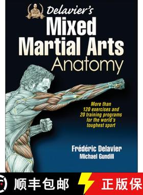 【3-4周达】Delavier's Mixed Martial Arts Anatomy [9781450463591]