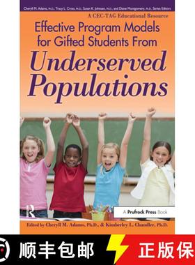 【3-4周达】Effective Program Models for Gifted Students from Underserved Populations [9781618210968]