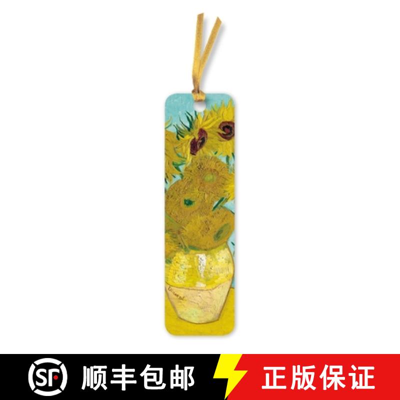 【2-3周达】Vincent van Gogh: Vase with Sunflowers Bookmarks (pack of 10) [9781839649103]