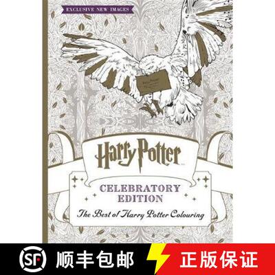 【3-4周达】Harry Potter Colouring Book Celebratory Edition: The Best of Harry Potter colouring - an o... [9781783708253]