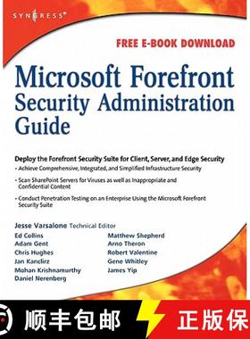 【3-4周达】Microsoft Forefront Security Administration Guide [9781597492447]