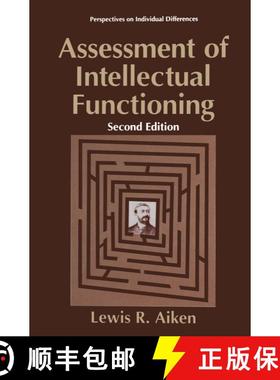 【3-4周达】Assessment of Intellectual Functioning (2nd ed. 1996) (2nd ed. 1996) [9780306451522]