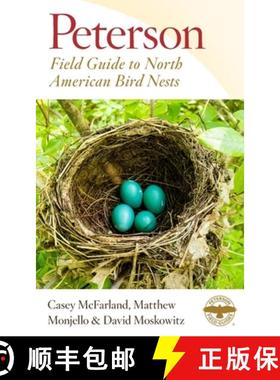【3-4周达】Peterson Field Guide to North American Bird Nests [9780544963382]