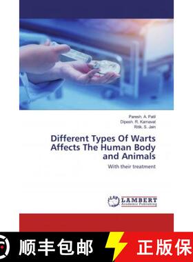 预订 Different Types Of Warts Affects The Human Body and Animals [9786202523189]