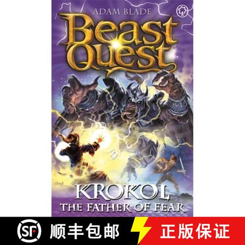 【3-4周达】Beast Quest: Krokol the Father of Fear: Series 24 Book 4 [9781408357811]
