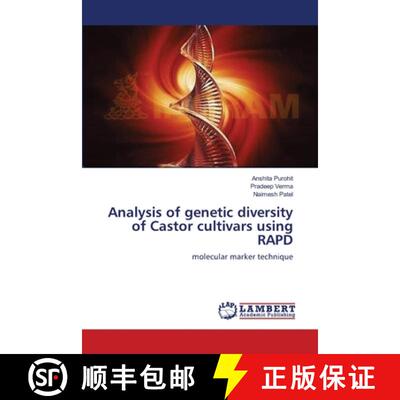 预订 Analysis of genetic diversity of Castor cultivars using RAPD [9783659157837]
